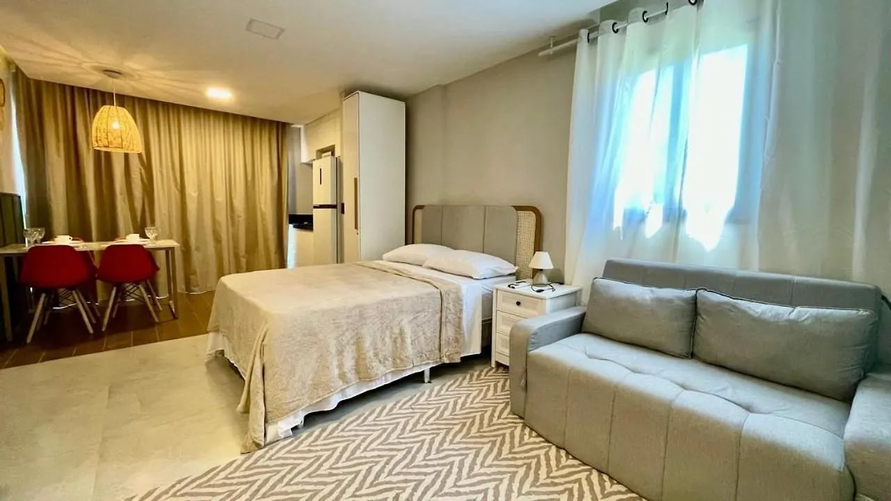 Apartmán Residencial Praca Cinco - Flats A 200M Do Mar No Centro Porto De Galinhas Por Yolo