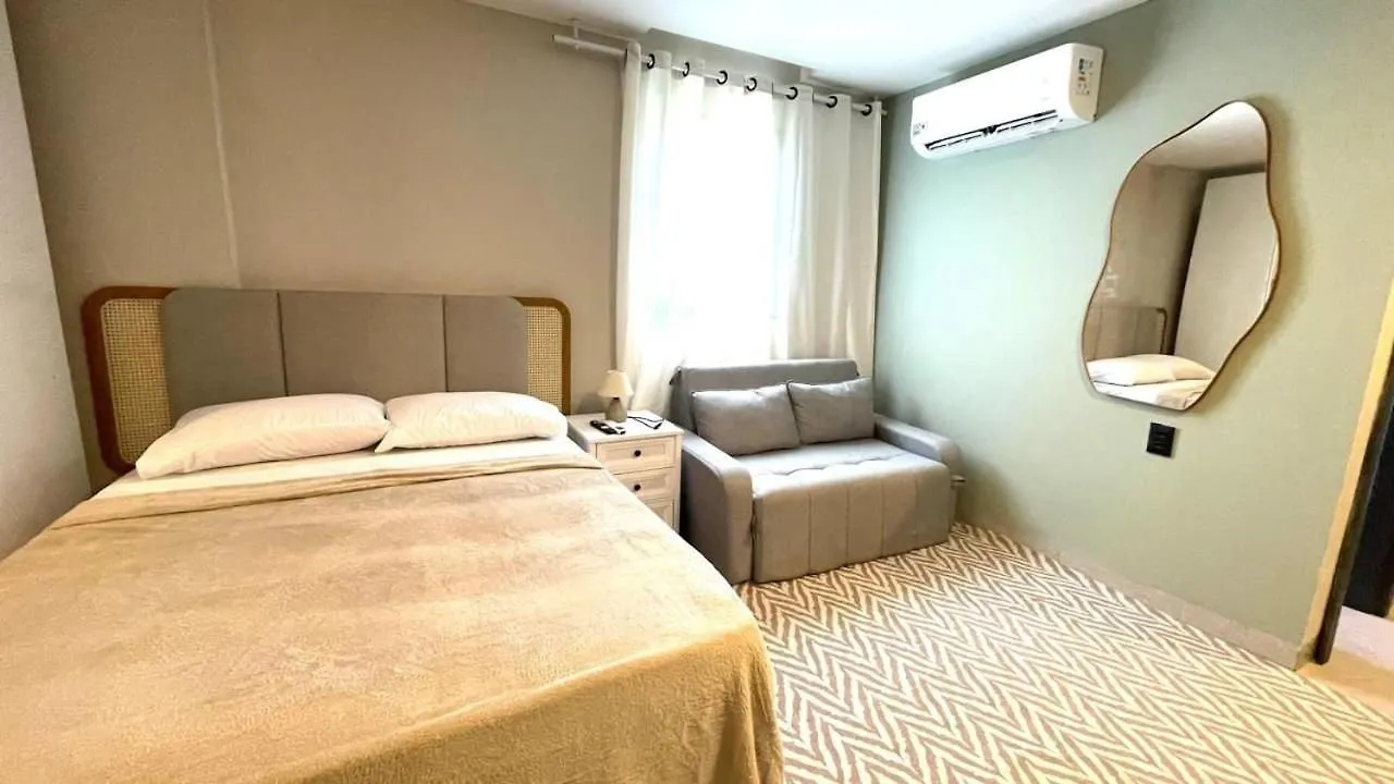 Apartmán Residencial Praca Cinco - Flats A 200M Do Mar No Centro Porto De Galinhas Por Yolo