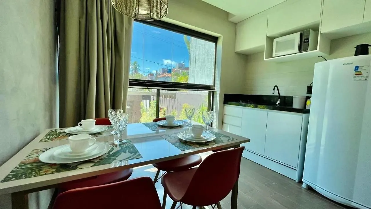 דירות Residencial Praca Cinco - Flats A 200M Do Mar No Centro Porto De Galinhas Por Yolo
