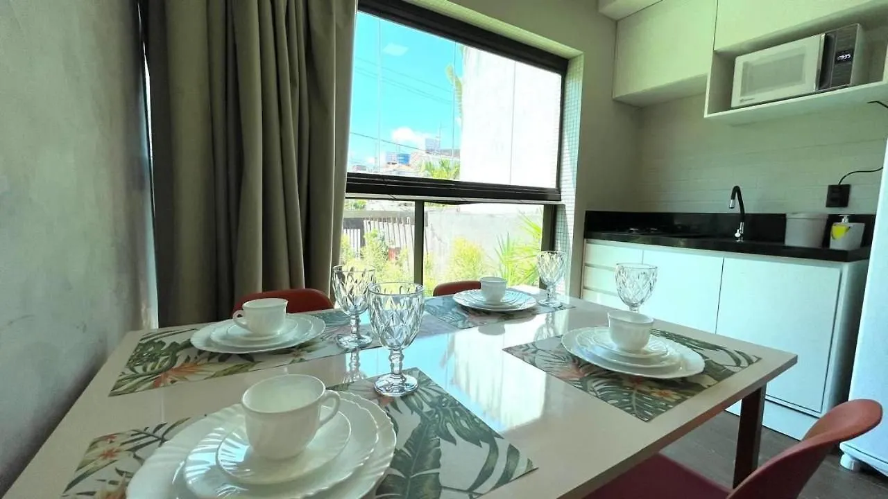 Residencial Praca Cinco - Flats A 200M Do Mar No Centro Porto De Galinhas Por Yolo Διαμέρισμα